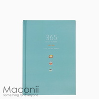 Daily Planner (Undated) - Aqua Blue