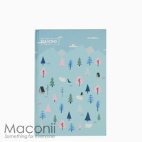 Hardcover Notebook Spring Design