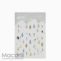 Hardcover Notebook Winter Design