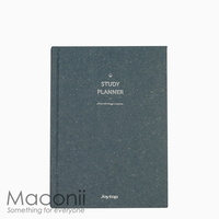 6-Month Study Planner Textured Blue-Grey