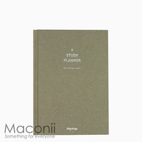 6-Month Study Planner Textured Taupe
