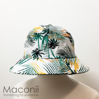 Bucket Hats - Palm Trees and Leaves