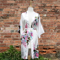 Kimono - Peacock White - XX-Large (XXL)