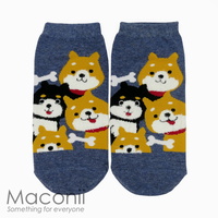 Socks - Shiba Inu Blue