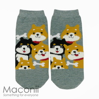 Socks - Shiba Inu Green