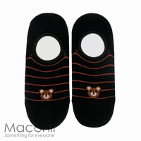 Socks - Black Bear Emoji