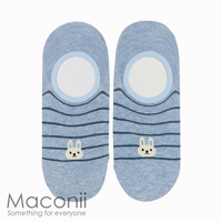 Socks - Blue Rabbit Emoji