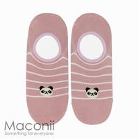 Socks - Pink Panda Emoji