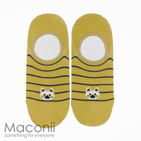 Socks - Yellow Cat Emoji