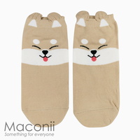Socks - Shiba Inu Beige