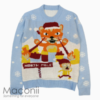 Christmas Jumper - Kitty in the North Pole